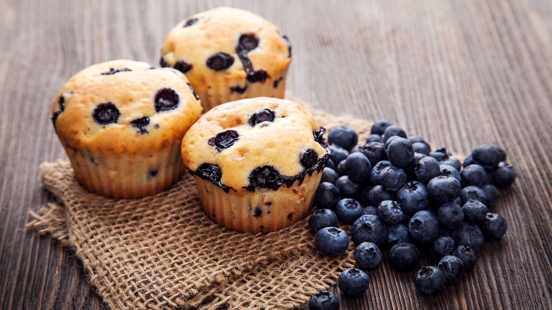 blueberry muffins applesauce healthy snack ideas