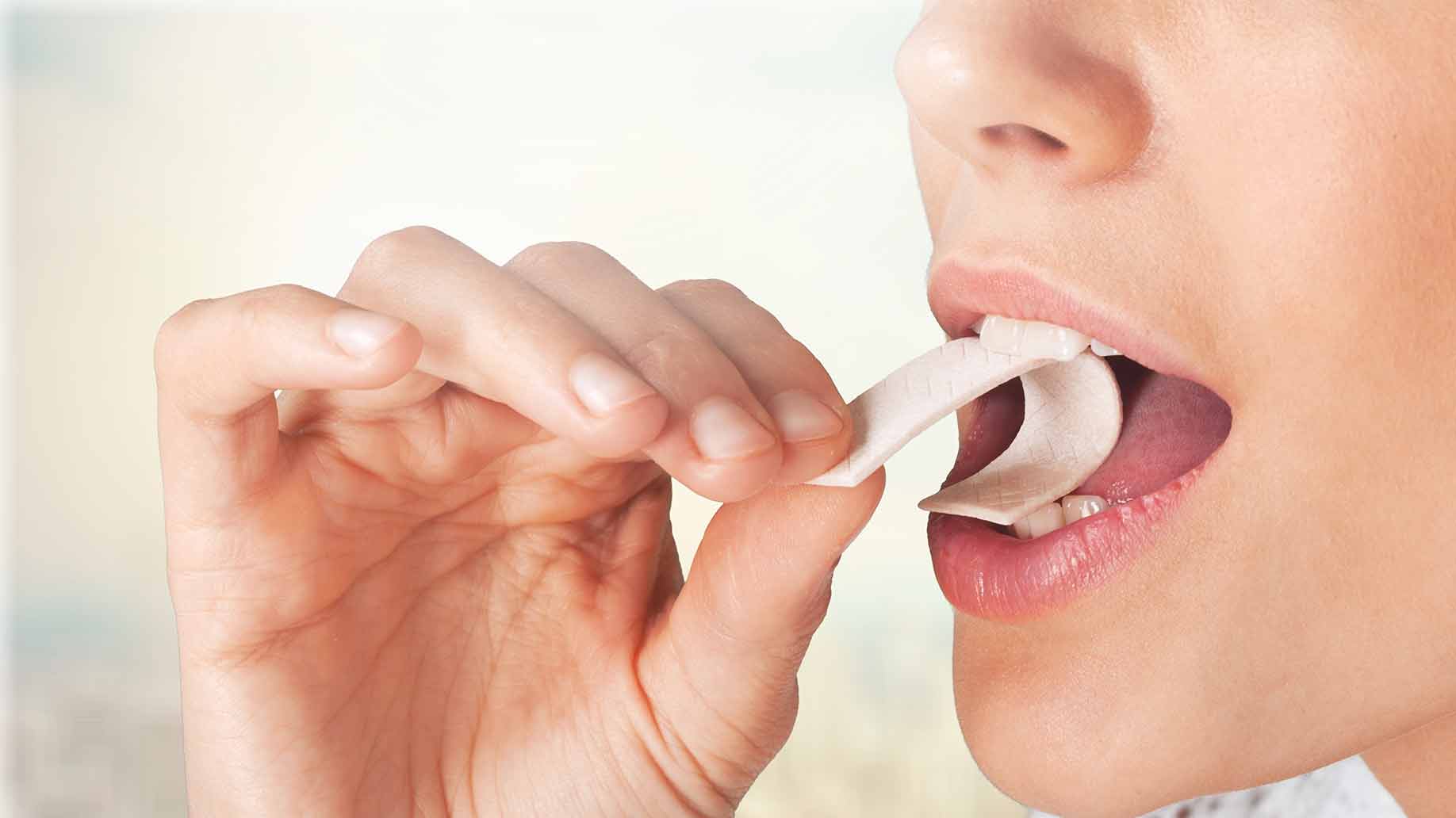chewing gum helps heartburn